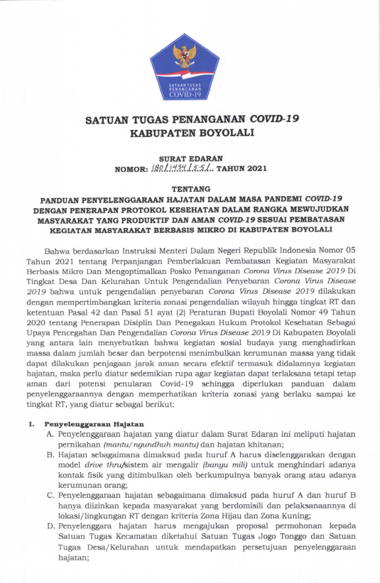 SE HAJATAN 8 MARET 2021